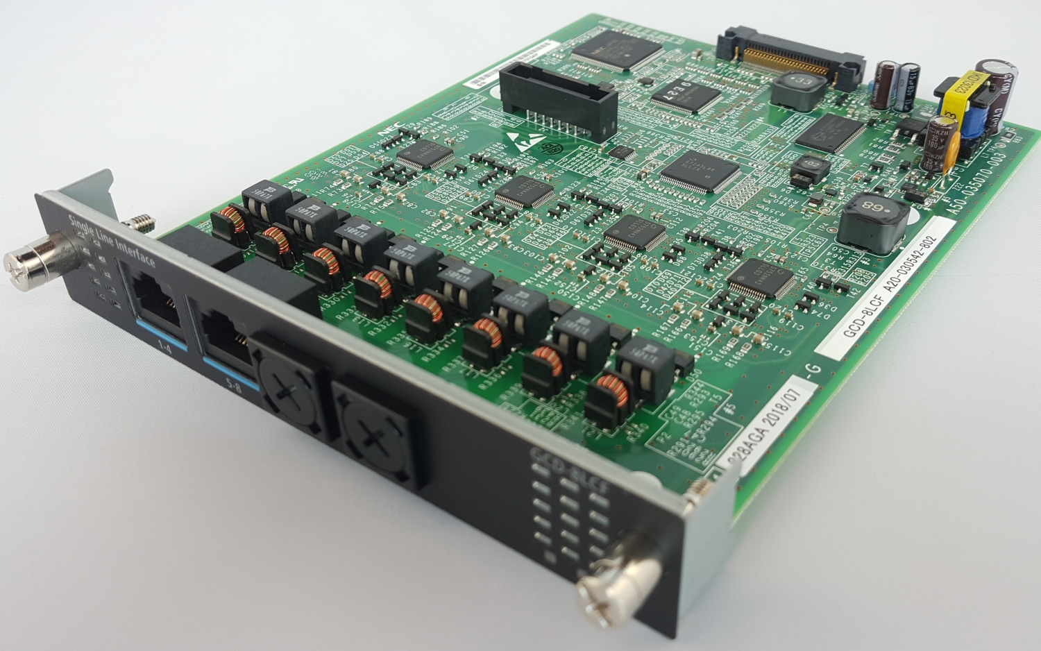 8L Analog Line (SLT) Circuit Board with MW and CID Necafone